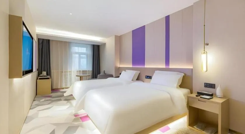 Bed in Lavande Hotel Beijing Industry University Metro Station