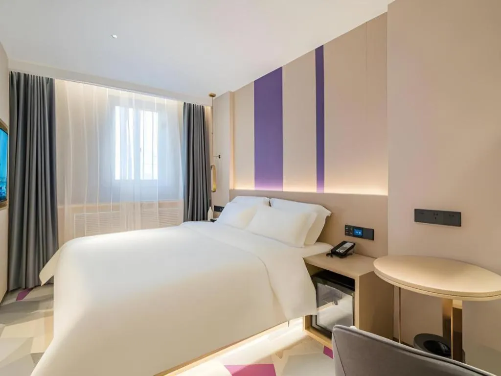 Bed in Lavande Hotel Beijing Industry University Metro Station