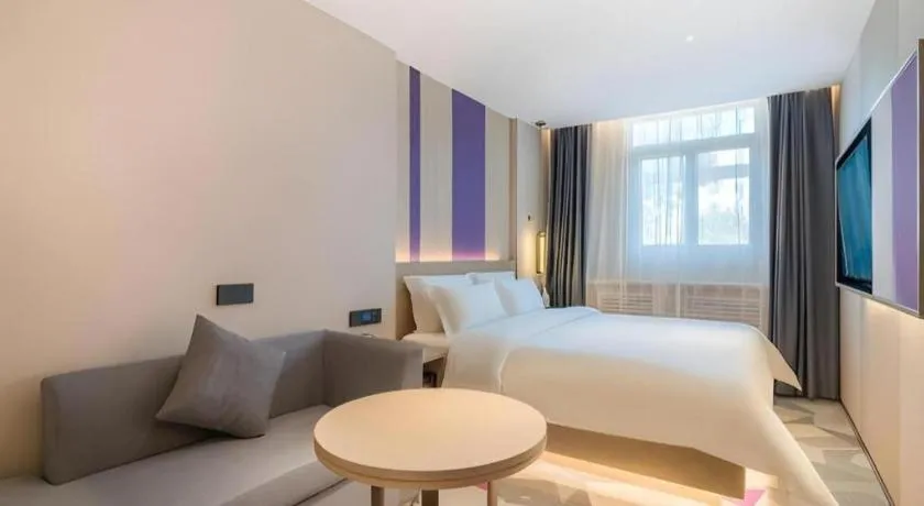 Bed in Lavande Hotel Beijing Industry University Metro Station