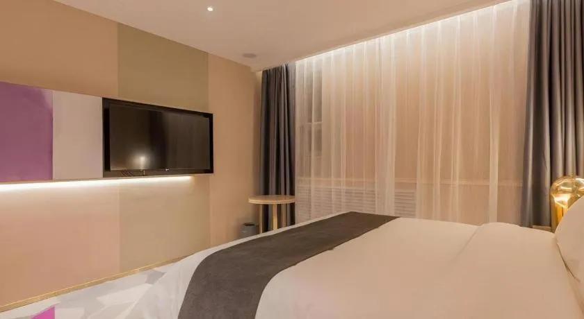 Bed in Lavande Hotel Beijing Industry University Metro Station