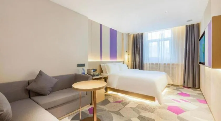 Bed in Lavande Hotel Beijing Industry University Metro Station