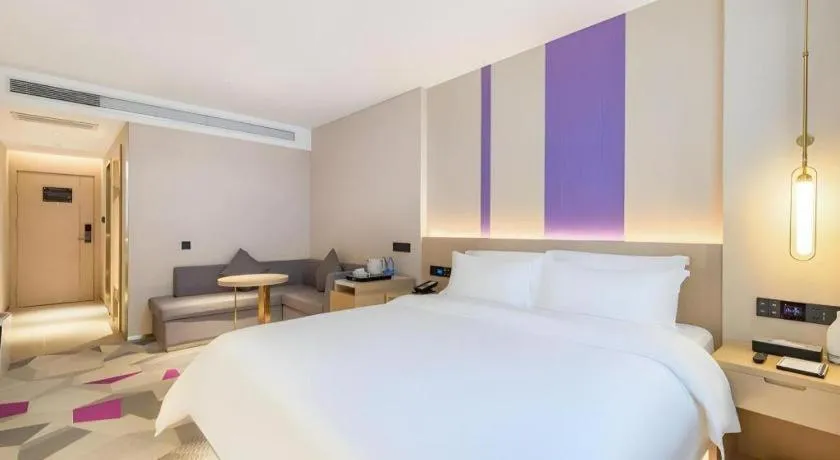 Bed in Lavande Hotel Beijing Industry University Metro Station