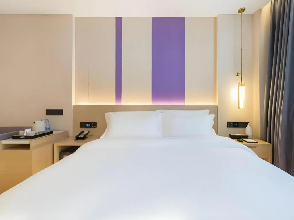 Bed in Lavande Hotel Beijing Industry University Metro Station