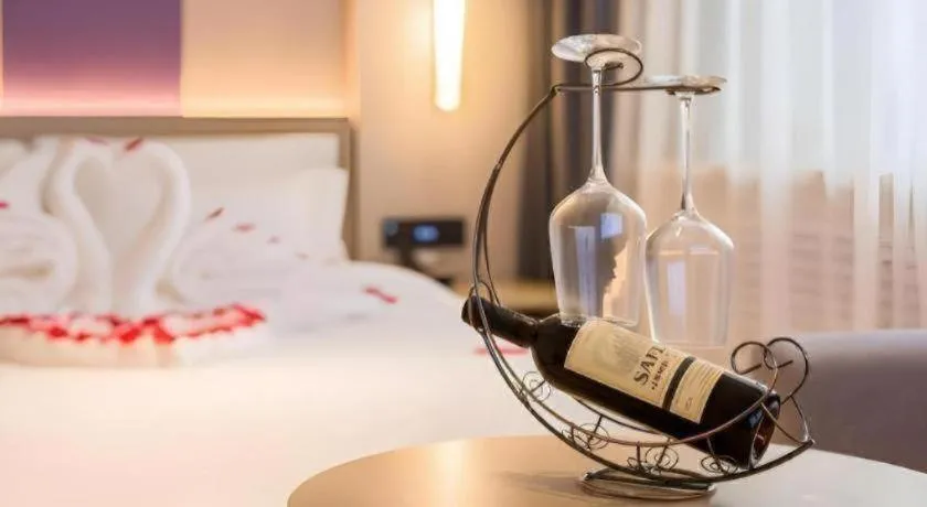 Bed in Lavande Hotel Beijing Industry University Metro Station