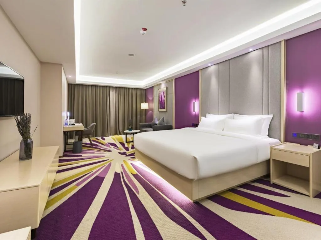 Bed in Lavande Hotel Hengshui Huizhong Plaza