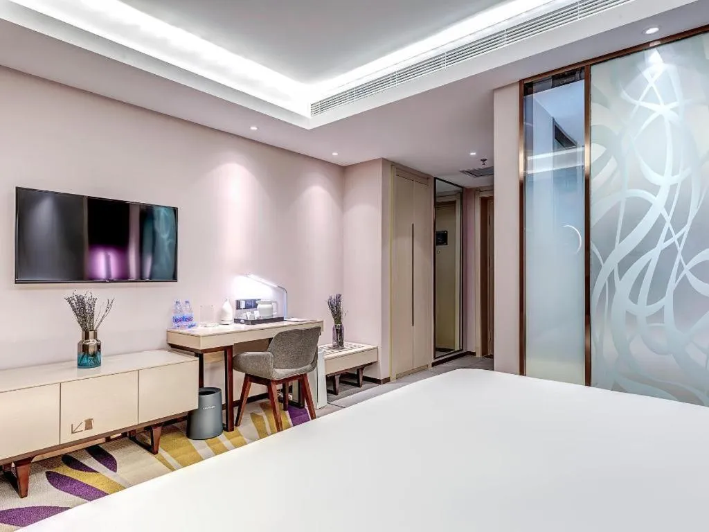 Bed in Lavande Hotel Hengshui Huizhong Plaza