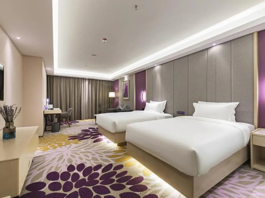 Bed in Lavande Hotel Hengshui Huizhong Plaza