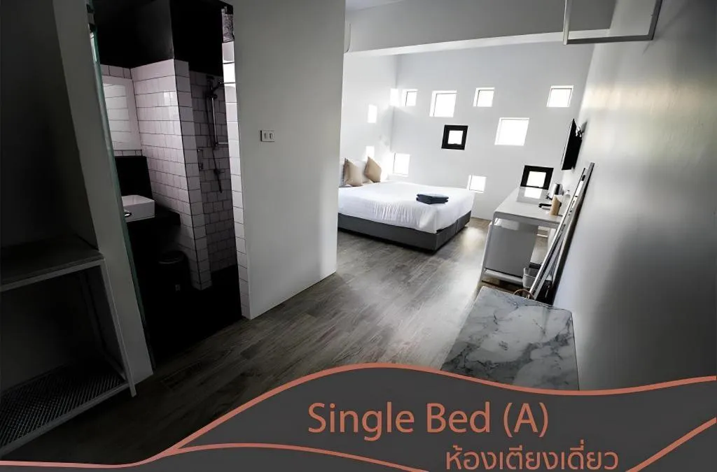 Bed in Kaoseng Rockhill Hotel