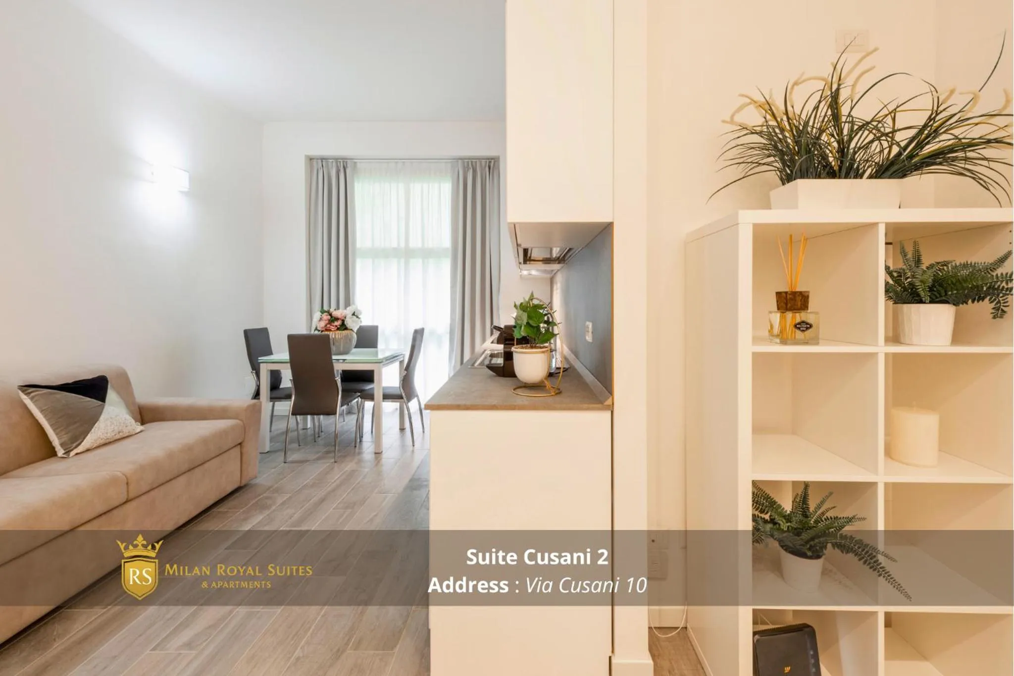 Kitchen or kitchenette in Milan Royal Suites - Centro Brera