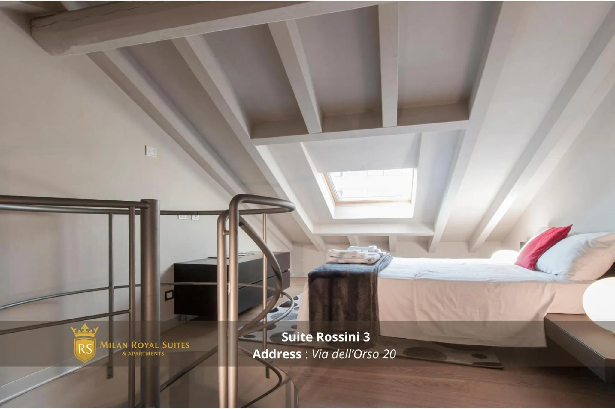 Bedroom, Bed in Milan Royal Suites - Centro Brera