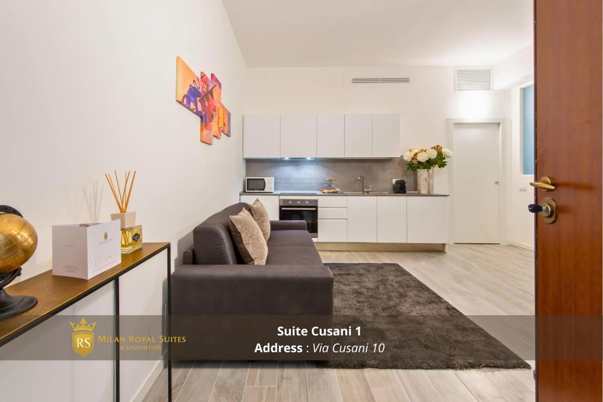 Living room in Milan Royal Suites - Centro Brera