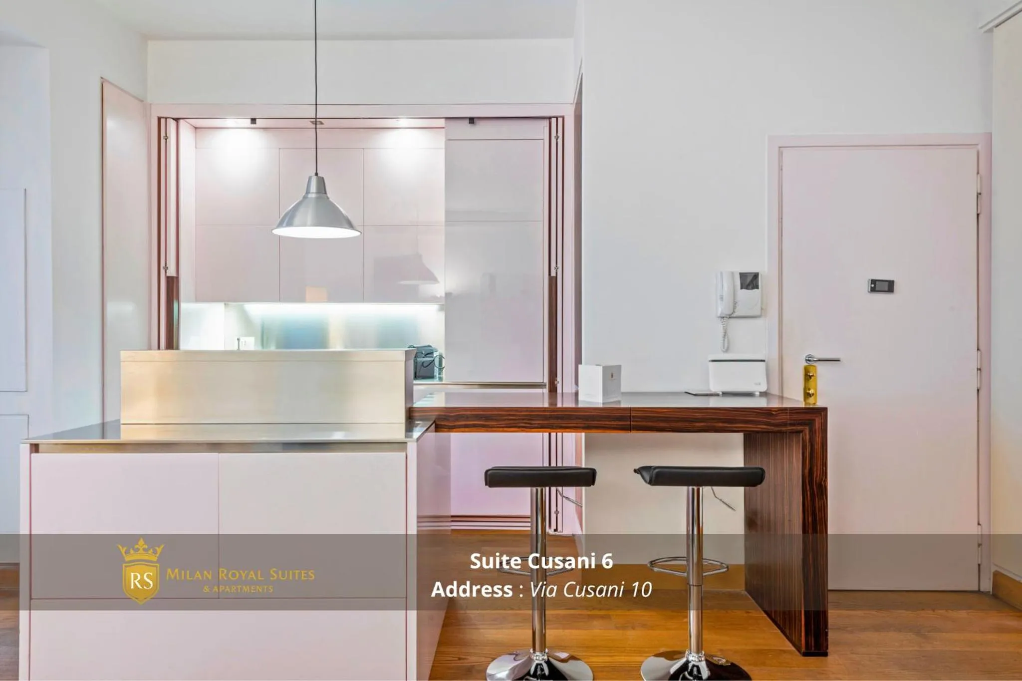 Kitchen or kitchenette in Milan Royal Suites - Centro Brera