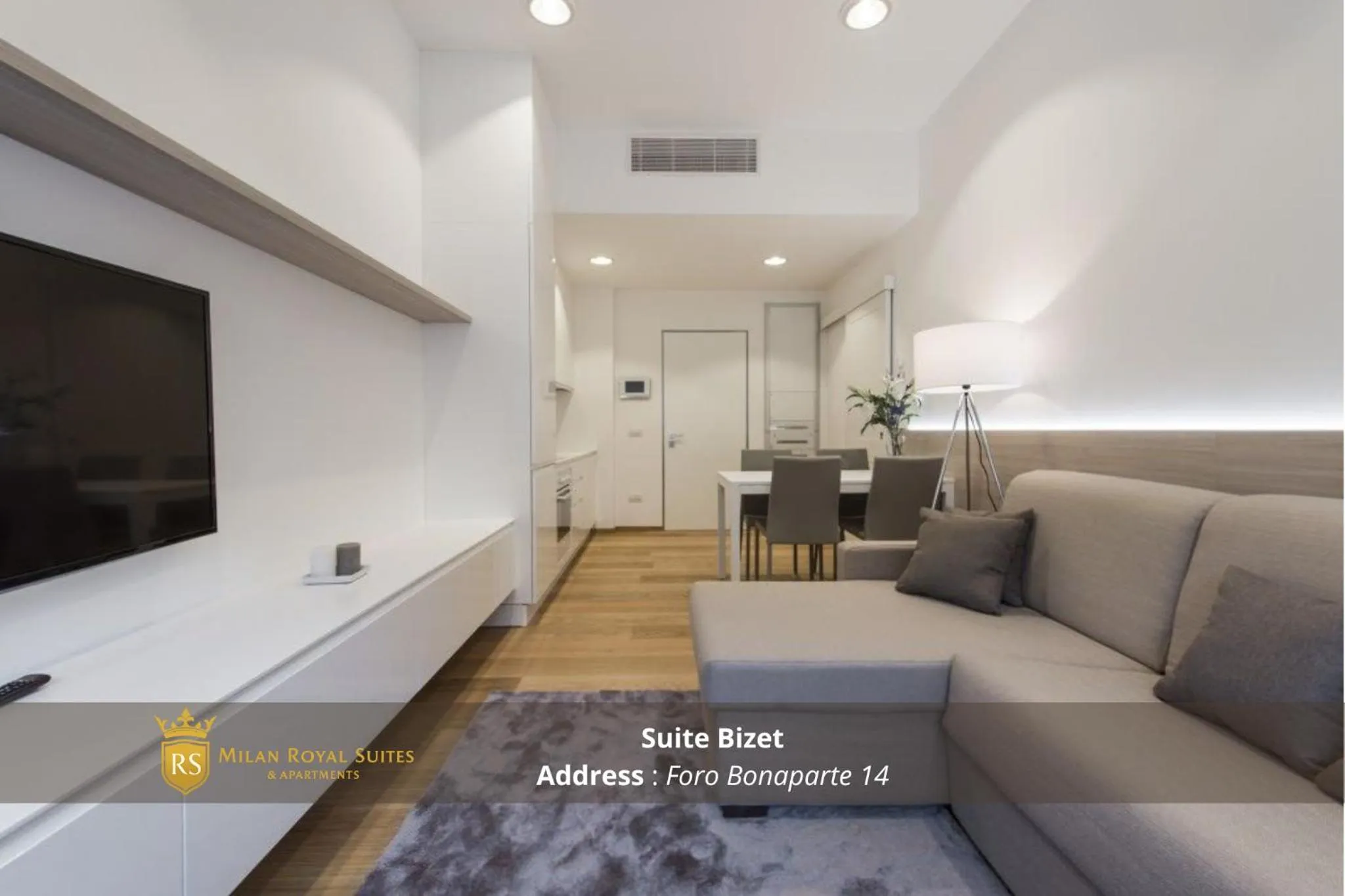 Living room in Milan Royal Suites - Centro Brera