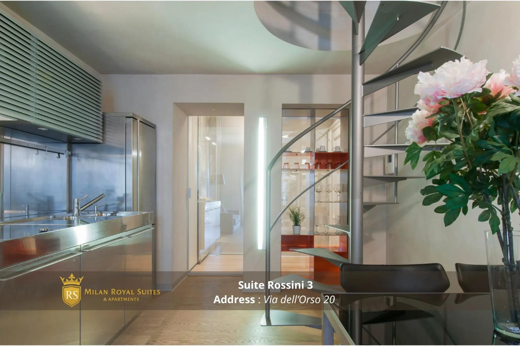 Kitchen or kitchenette in Milan Royal Suites - Centro Brera