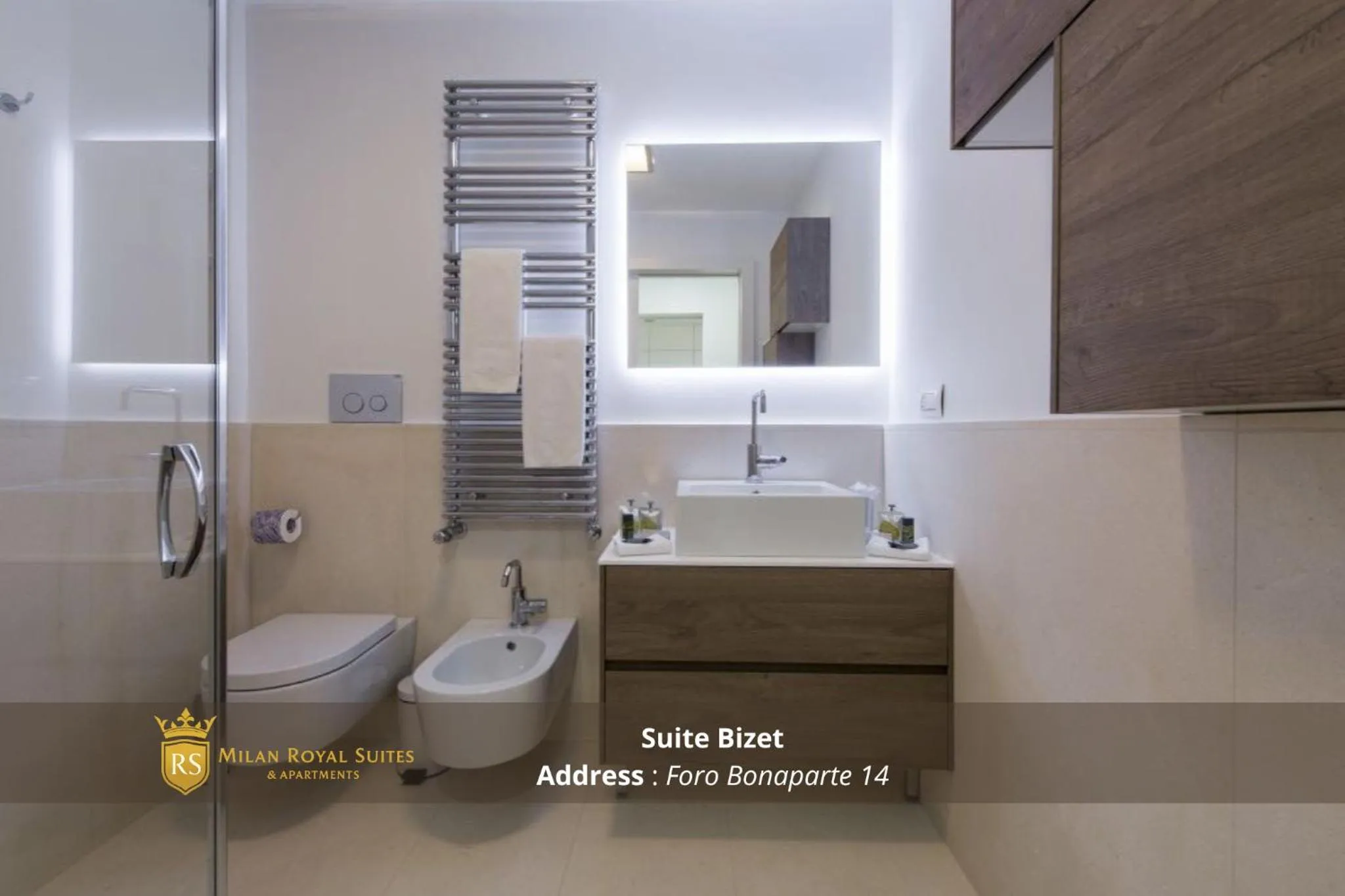 Bathroom in Milan Royal Suites - Centro Brera