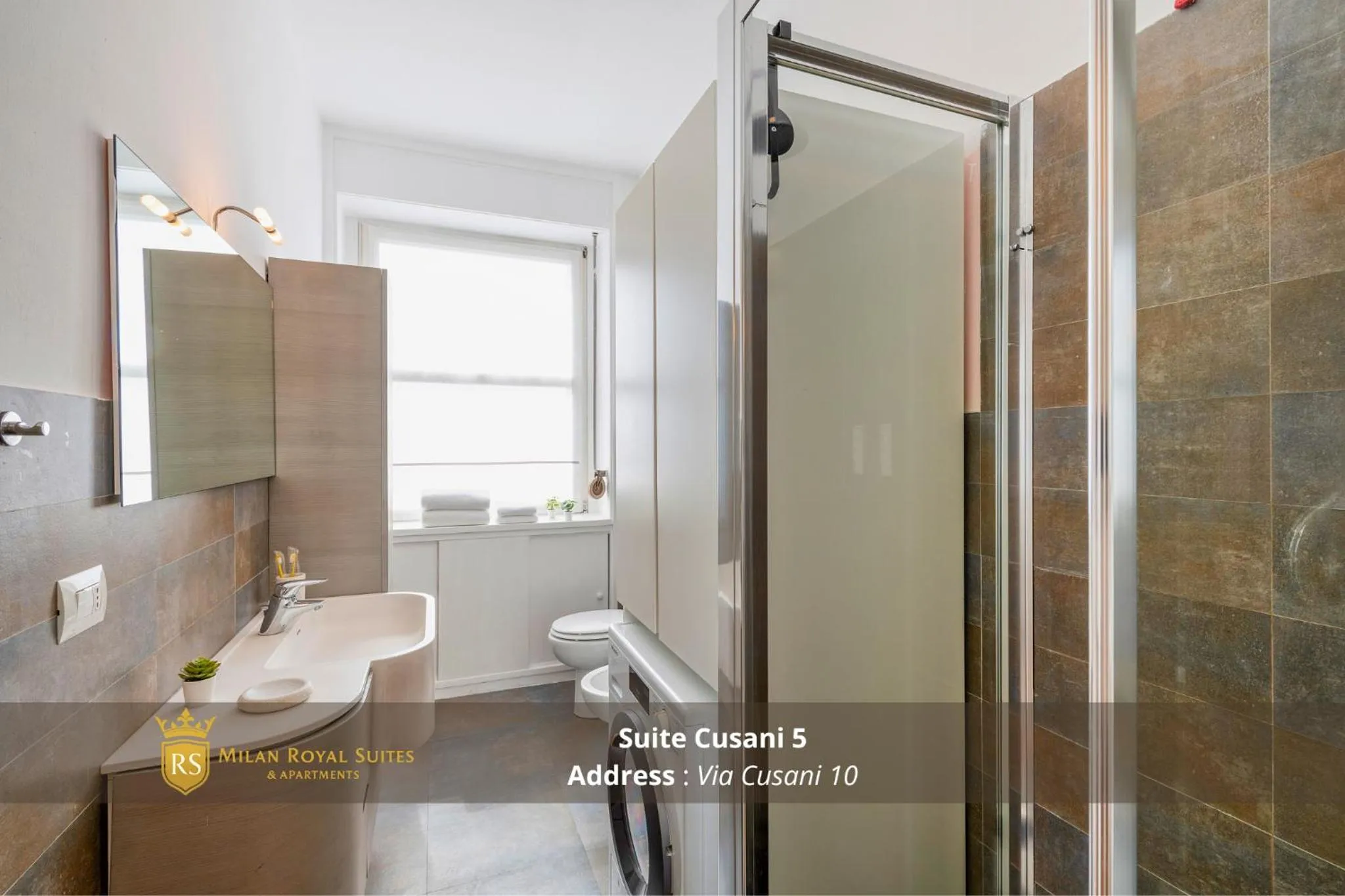 Bathroom in Milan Royal Suites - Centro Brera