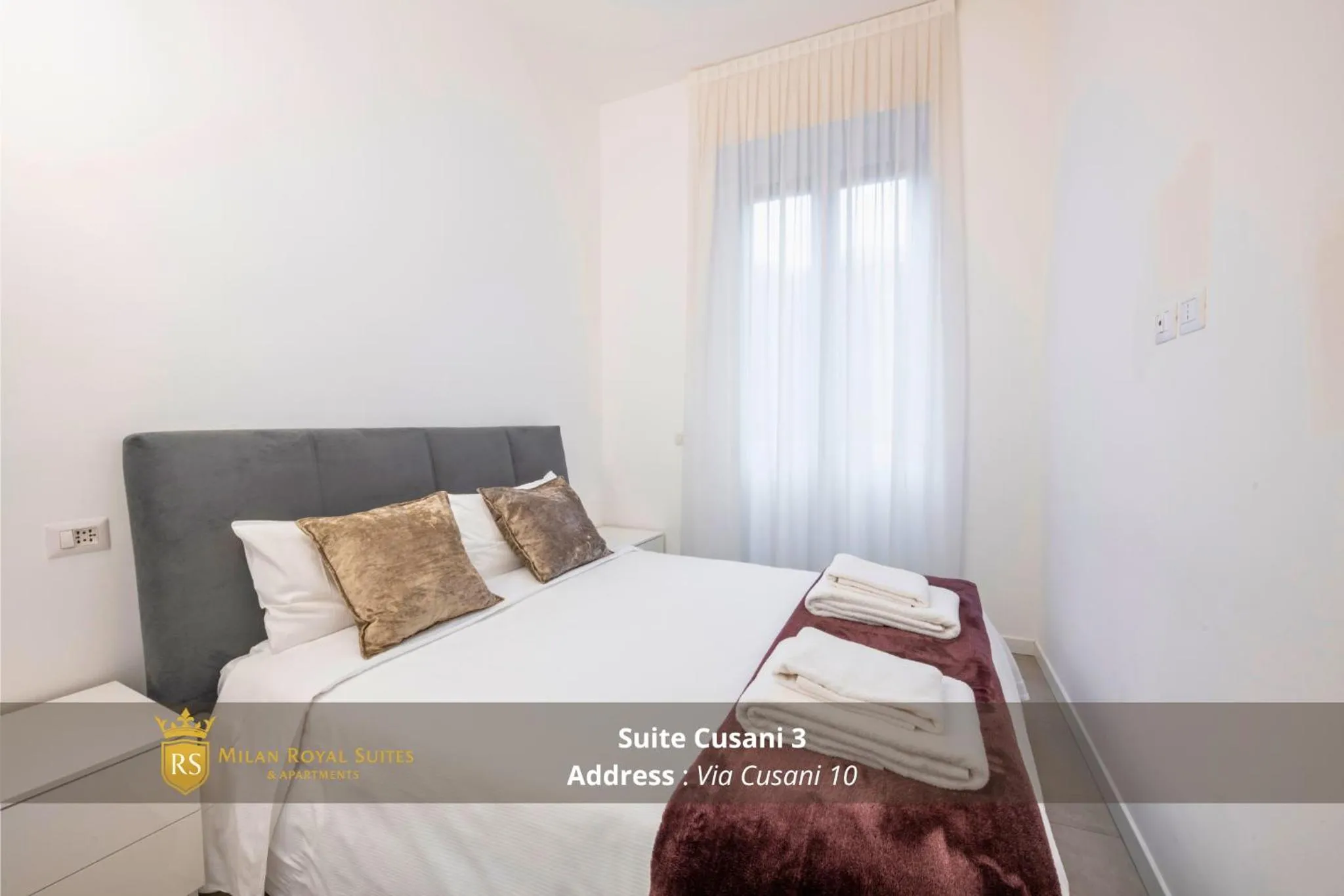 Bedroom, Bed in Milan Royal Suites - Centro Brera