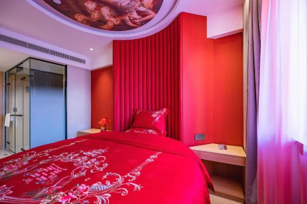 Bed in Super 8 Hotel Premier Beijing Changping Science & Technology Park