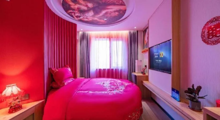 Bed in Super 8 Hotel Premier Beijing Changping Science & Technology Park