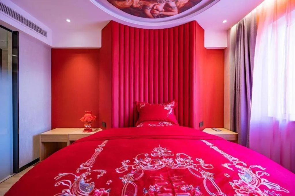 Bed in Super 8 Hotel Premier Beijing Changping Science & Technology Park