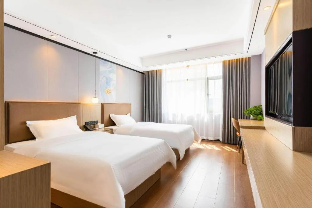 Bed in Gya Hotel Dingxi Lintao County East Bus Station