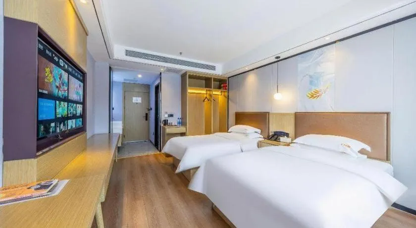 Bed in Gya Hotel Dingxi Lintao County East Bus Station