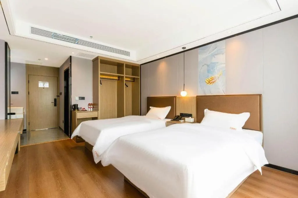 Bed in Gya Hotel Dingxi Lintao County East Bus Station