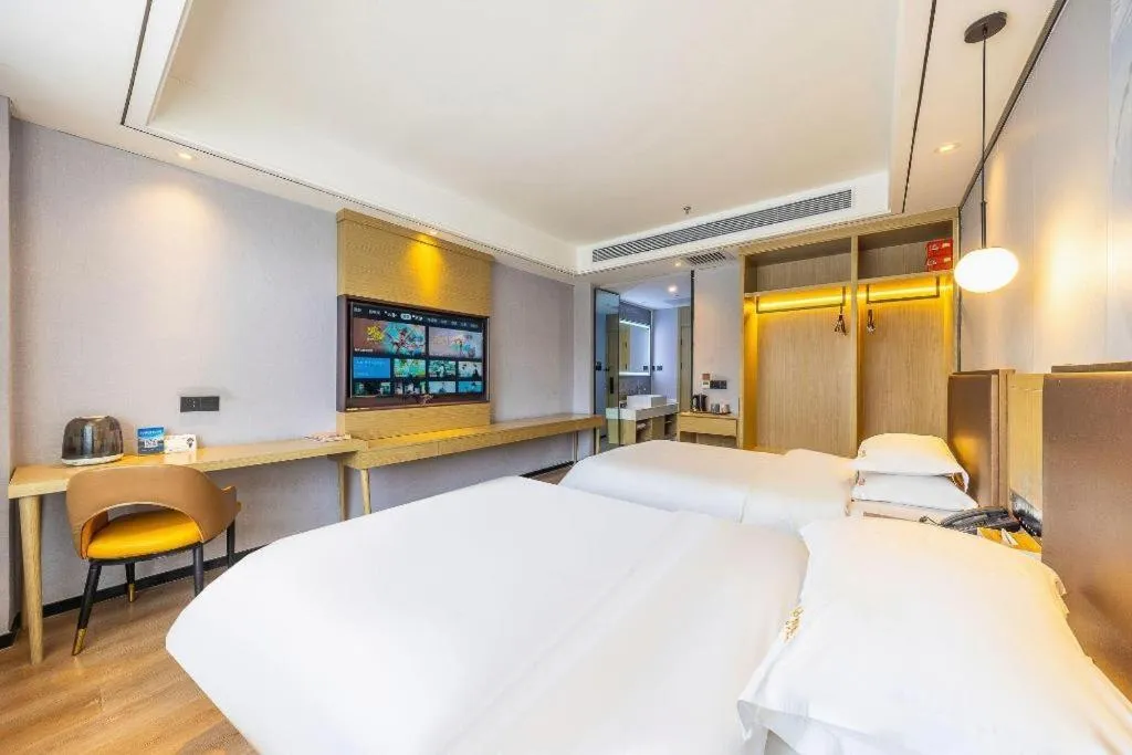 Bed in Gya Hotel Dingxi Lintao County East Bus Station