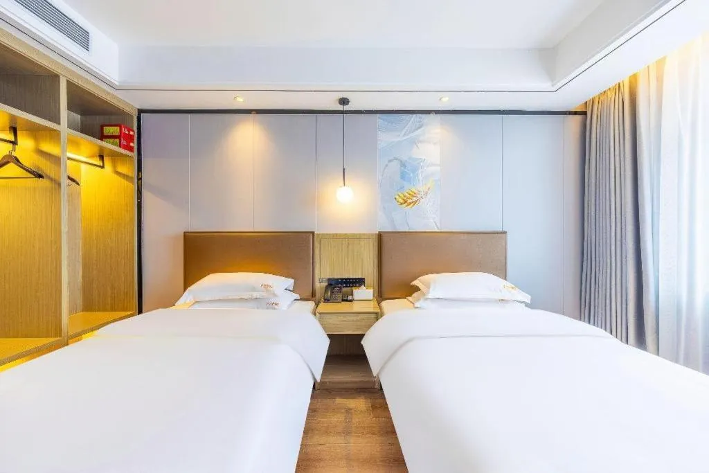 Bed in Gya Hotel Dingxi Lintao County East Bus Station