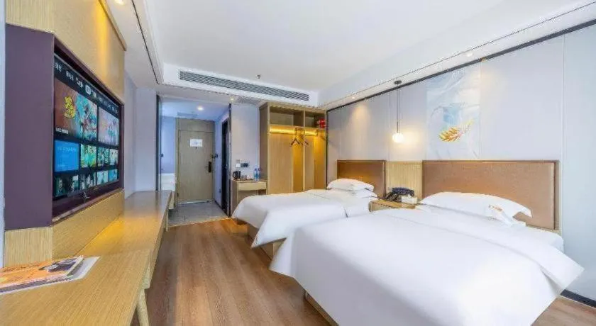 Bed in Gya Hotel Dingxi Lintao County East Bus Station