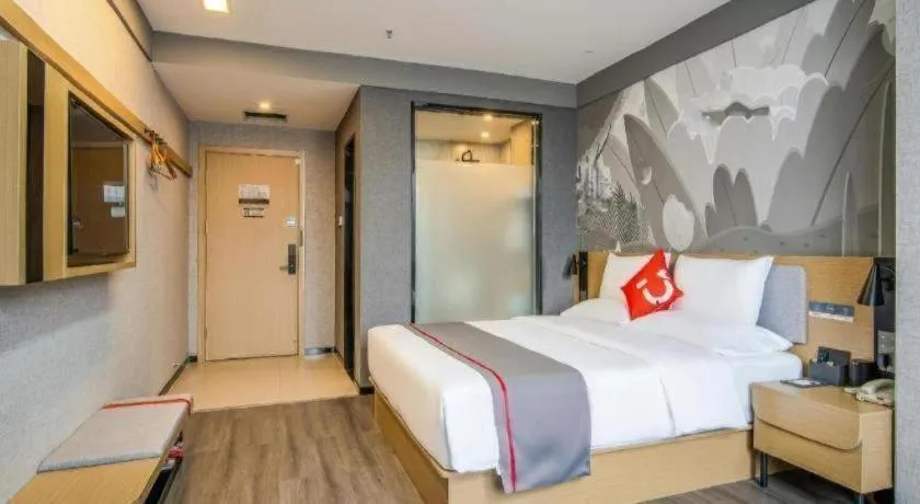 Bed in Thank Inn Henan Zhoukou Chuanhui District Zhoukou Avenue Municipal Government