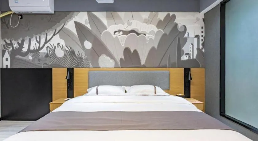 Bed in Thank Inn Henan Zhoukou Chuanhui District Zhoukou Avenue Municipal Government