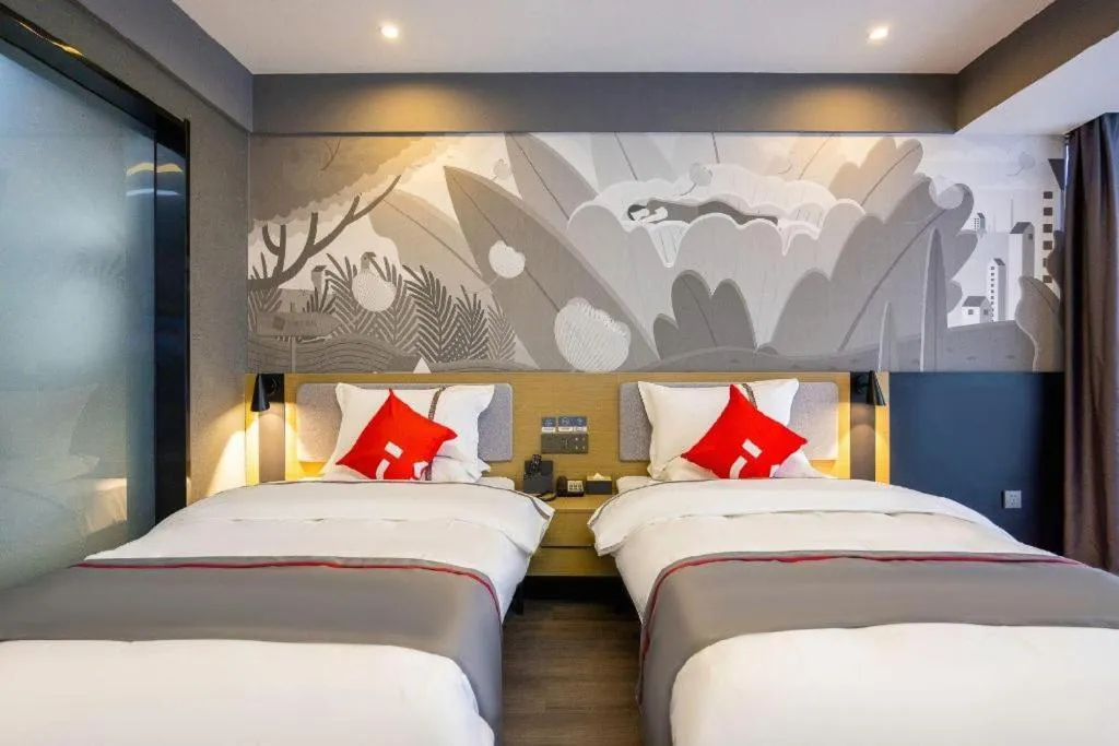 Bed in Thank Inn Henan Zhoukou Chuanhui District Zhoukou Avenue Municipal Government