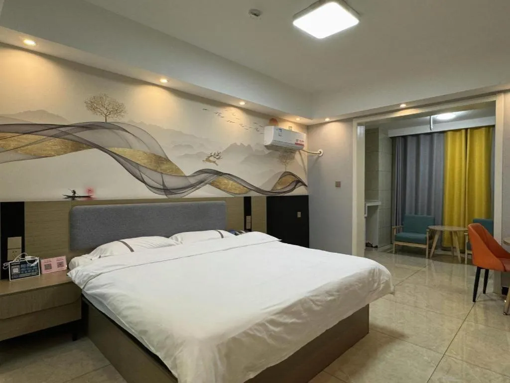 Bed in Thank Inn Henan Zhoukou Chuanhui District Zhoukou Avenue Municipal Government