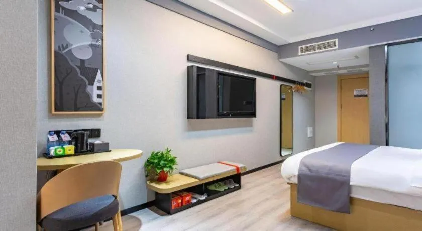 Bed in Thank Inn Henan Zhoukou Chuanhui District Zhoukou Avenue Municipal Government