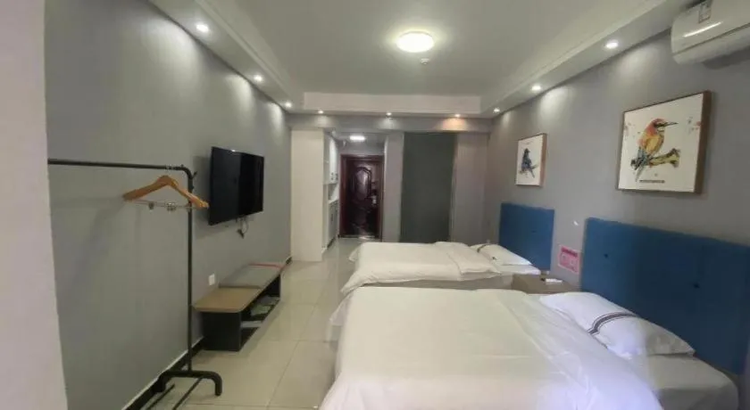 Bed in Thank Inn Henan Zhoukou Chuanhui District Zhoukou Avenue Municipal Government