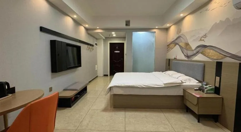 Bed in Thank Inn Henan Zhoukou Chuanhui District Zhoukou Avenue Municipal Government