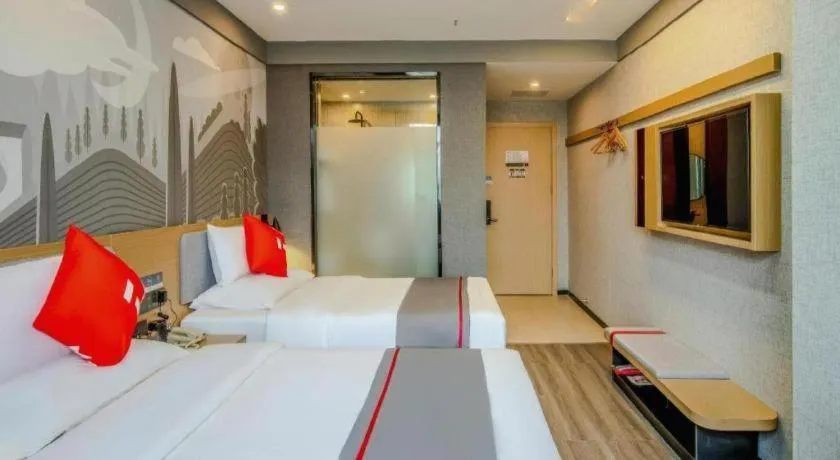 Bed in Thank Inn Henan Zhoukou Chuanhui District Zhoukou Avenue Municipal Government