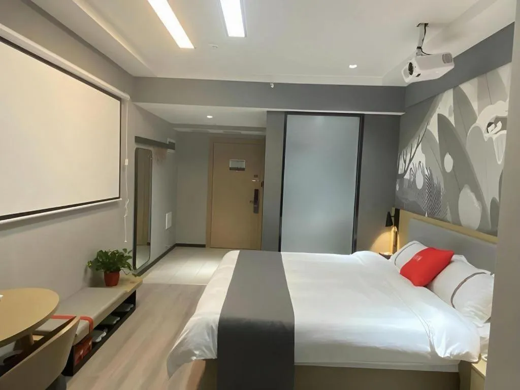 Bed in Thank Inn Henan Zhoukou Chuanhui District Zhoukou Avenue Municipal Government