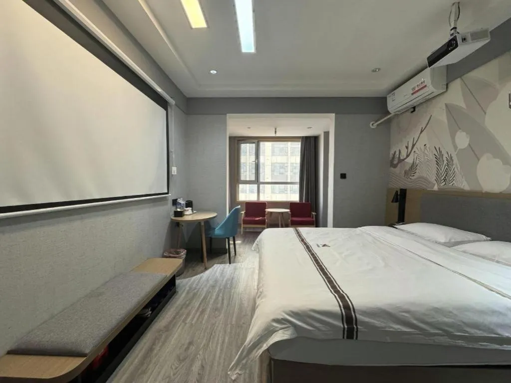 Bed in Thank Inn Henan Zhoukou Chuanhui District Zhoukou Avenue Municipal Government
