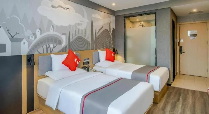 Bed in Thank Inn Henan Zhoukou Chuanhui District Zhoukou Avenue Municipal Government