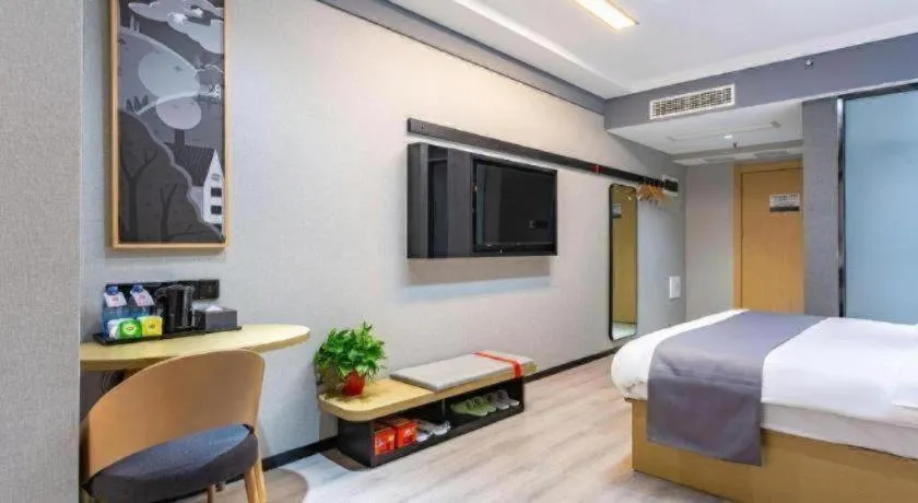 Bed in Thank Inn Henan Zhoukou Chuanhui District Zhoukou Avenue Municipal Government