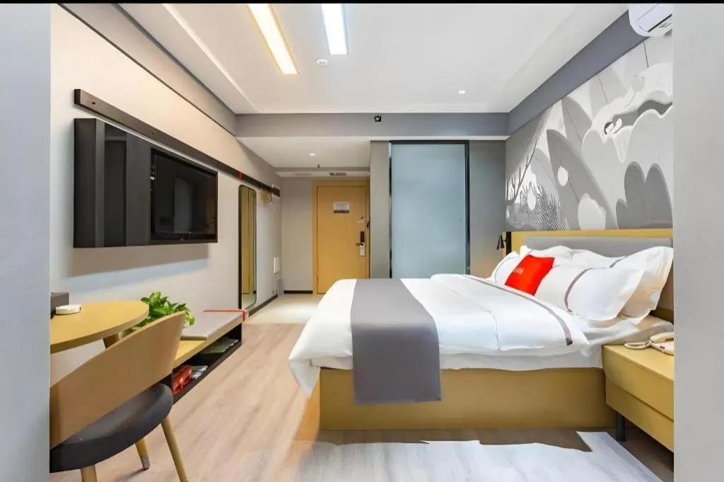 Bed in Thank Inn Henan Zhoukou Chuanhui District Zhoukou Avenue Municipal Government