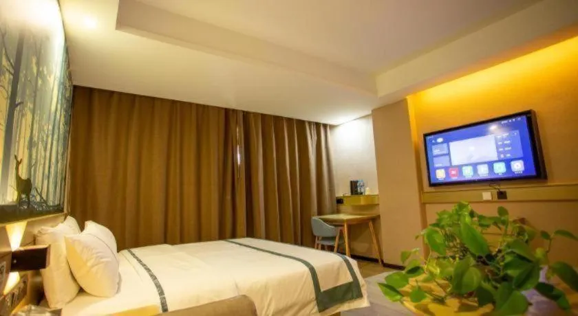 Bed in City Comfort Inn Xining Limeng Commercial Pedestrian Street