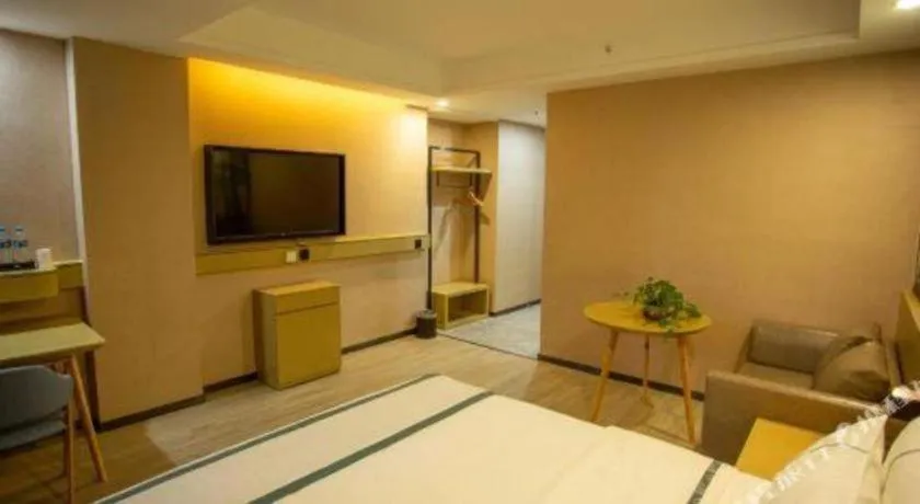 Bed in City Comfort Inn Xining Limeng Commercial Pedestrian Street