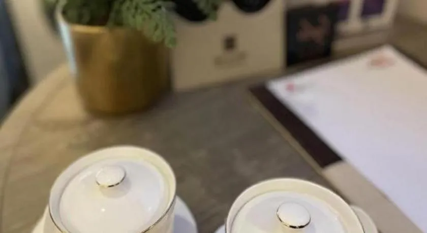 Bed in Echarm Plus Hotel Hangzhou Binjiang Xingguang Avenue