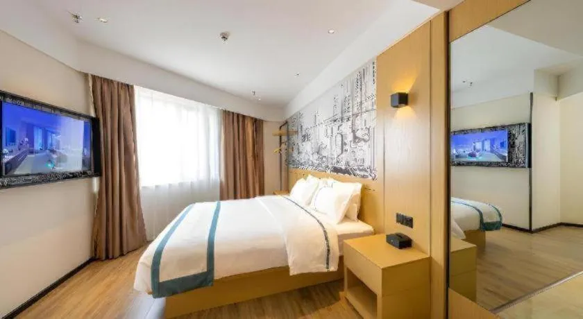 Bed in City Comfort Inn Shannan Passenger Terminal