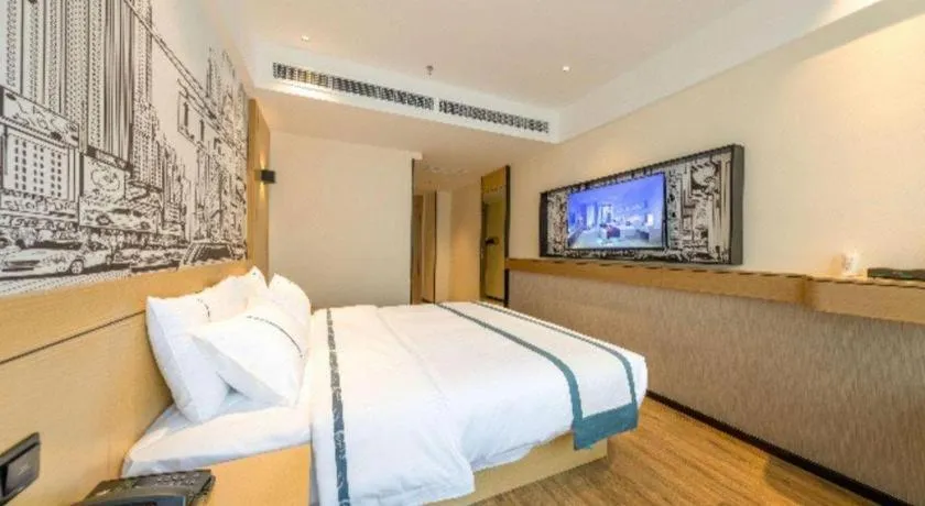 Bed in City Comfort Inn Shannan Passenger Terminal