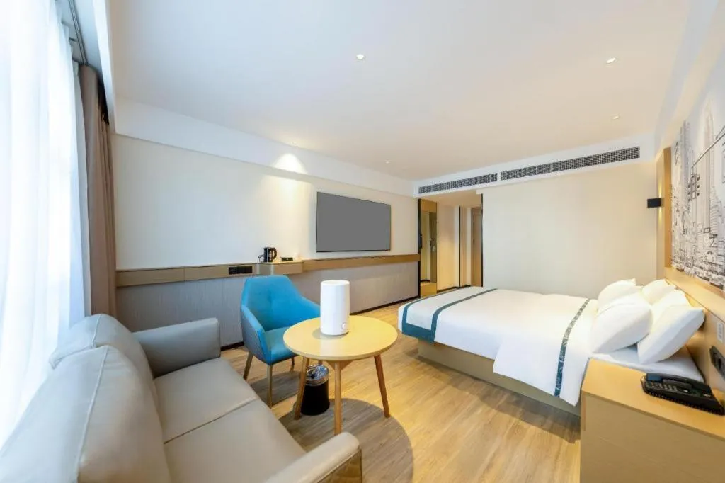 Bed in City Comfort Inn Shannan Passenger Terminal