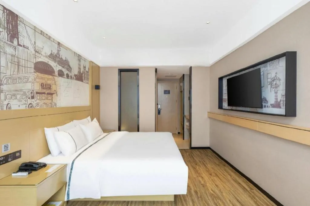 Bed in City Comfort Inn You County Wangyun International Plaza